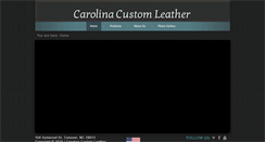 Desktop Screenshot of ccleather.com