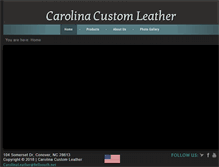 Tablet Screenshot of ccleather.com